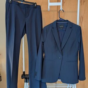 Banana Republic Deep Blue Blazer & Pants